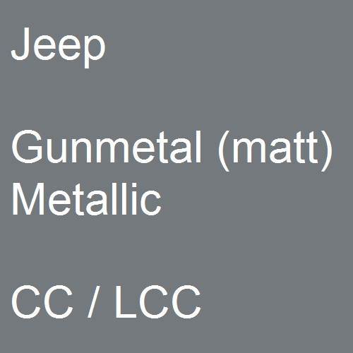 Jeep, Gunmetal (matt) Metallic, CC / LCC.